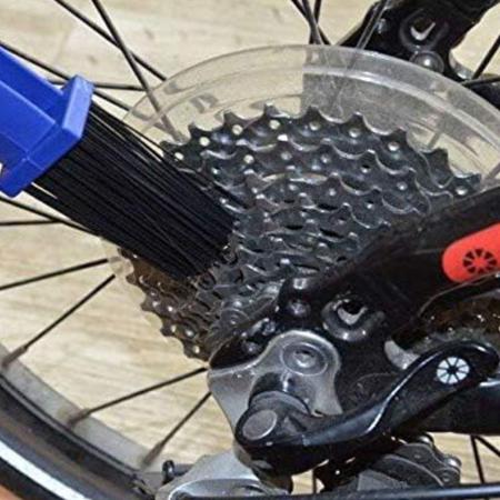 Imagem de Escova Para Limpeza Corrente Transmissão Moto Bike Bicicleta