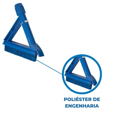 Imagem de Escova para Limpeza de Rejunte Azulejo Parede Piso Multiuso