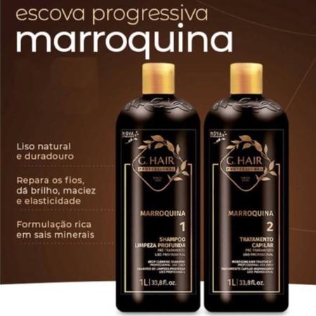 Imagem de Escova Progressiva Marroquina 2x1L G. Hair
