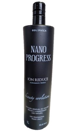 Imagem de Escova Progressiva Nano Progress Ion Reduce Obliphica 1lt