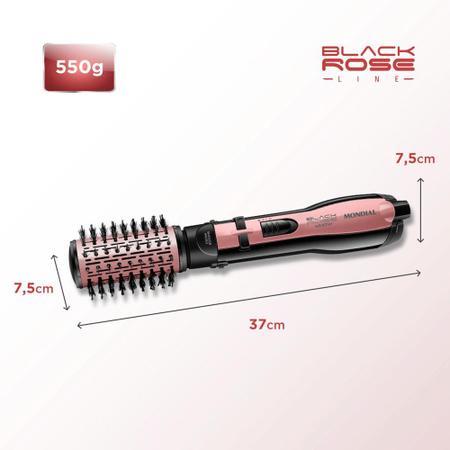 Imagem de Escova Rotativa Mondial ER-10 1200W Rose/Preto 220V