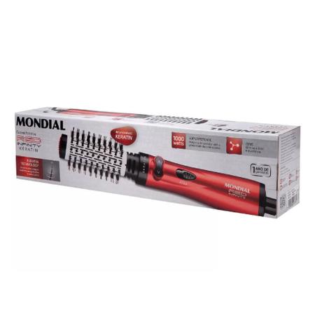 Escova Rotativa Mondial Infinity Keratin Er-11-Kr Vermelho Imagem de Escova Rotativa Mondial Infinity Keratin Er-11-Kr Vermelho