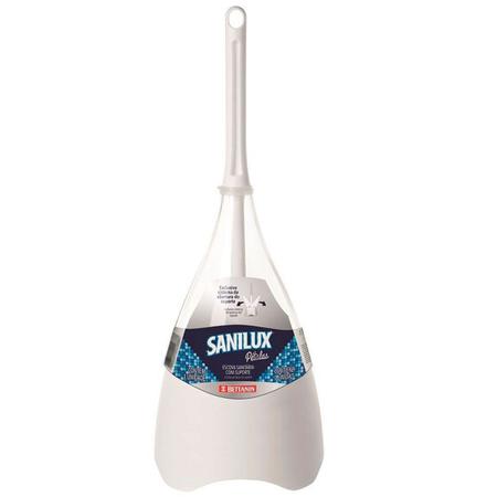 Imagem de Escova Sanitária Sanilux Branco Bettanin Para Vaso Sanitário