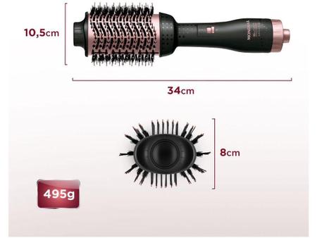 Imagem de Escova Secadora Mondial Black Rose ES-14 - 1200W Cerâmica
