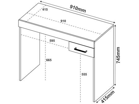 Imagem de Escrivaninha/Mesa para Computador 1 Gaveta