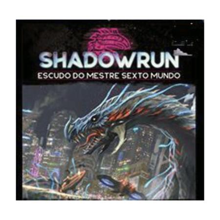 Escudo do Mestre: Shadowrun Sexto Mundo -RPG - New Order - Livros