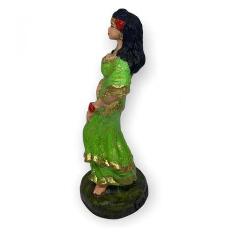 Escultura Cigana Em Resina 15 Cm Umbanda Candomblé - Meta Atacado Imagem de Escultura Cigana Em Resina 15 Cm Umbanda Candomblé
