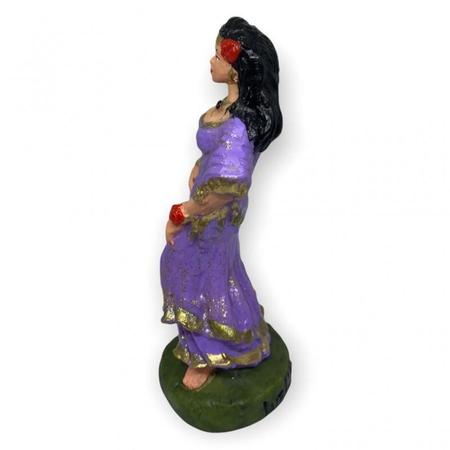 Escultura Cigana Em Resina 15 Cm Umbanda Candomblé - Meta Atacado Imagem de Escultura Cigana Em Resina 15 Cm Umbanda Candomblé