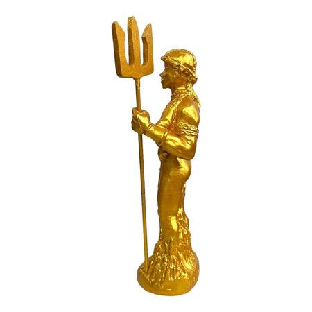 Escultura Exú Do Ouro Orixá 15 cm em Resina - Lua Mística - 100% Original - Loja Oficial Imagem de Escultura Exú Do Ouro Orixá 15 cm em Resina