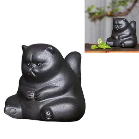 Animais  Estátua de resina de um gato brincalhão realista - Déco et  Artisanat