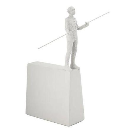 Imagem de Escultura Homem Saltador 18123 27X25X14Cm Mart