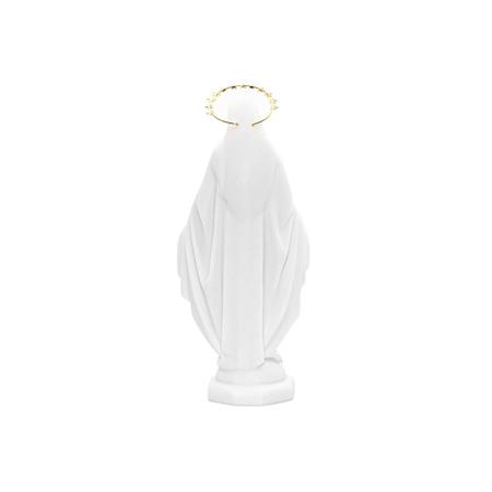 Imagem de Escultura Nossa Senhora das Graças em Pó de Mármore 32cm