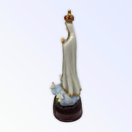 Imagem de Escultura Nossa Senhora De Fátima 15 Cm Em Resina - Proteção