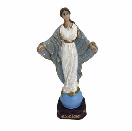 Imagem de Escultura Nossa Senhora Do Sorriso Em Resina 14 Cm