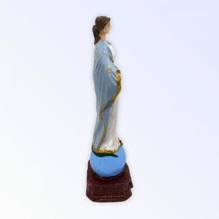 Imagem de Escultura Nossa Senhora Do Sorriso Em Resina 14 Cm