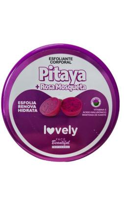 Imagem de esfoliante corporal hidrata renova esfolia pitaya com rosa mosqueta face beautiful 280g