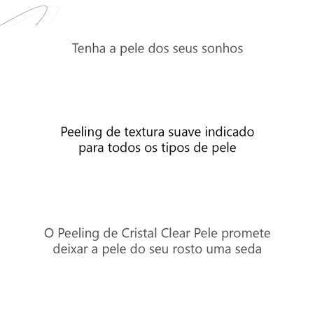 Imagem de Esfoliante Facial Peeling De Cristal Clear Pele Abelha Rainha 60g