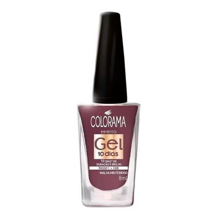 Imagem de Esmalte Colorama Efeito Gel Cor Malva Misterioso com 8ml