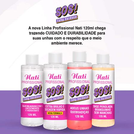 Imagem de Esmalte Profissional 120ml SOS Faby Cardoso - Nati