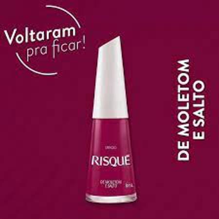 Esmalte risque moletom e salto alto 2025
