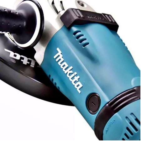 Imagem de Esmerilhadeira Angular 230mm 9'' 2600W Metal 6600 RPM com Chave de Pino e Punho GA9040S 220V Makita