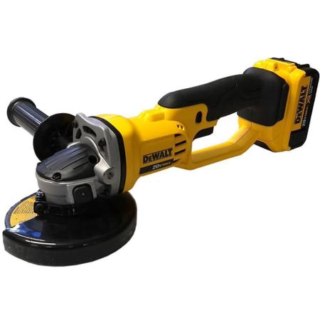 Imagem de Esmerilhadeira Angular 4.1/2" - 5" à Bateria 20v Dewalt DCG412M2 220v