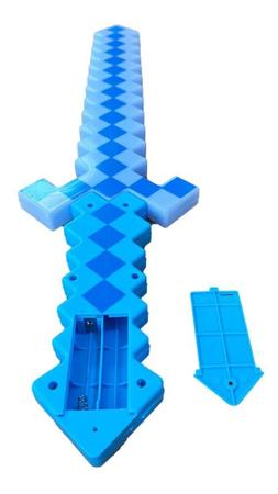 Espada diamante Minecraft brinquedo mdf resistente 30cm - Espada de  Brinquedo - Magazine Luiza