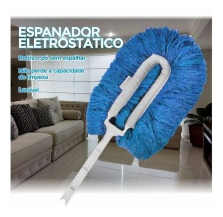 Imagem de Espanador Eletrostático Bralimpia Azul