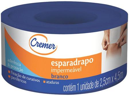 Imagem de Esparadrapo Impermeável Cremer Branco 2,5cmx4,5m