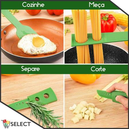 Imagem de Espátula Concha Multifuncional Spaghetti Cozinha Utensílios