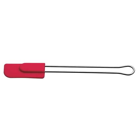 Imagem de Espátula de Silicone Cabo Inox 1/2 Vermelho Brinox