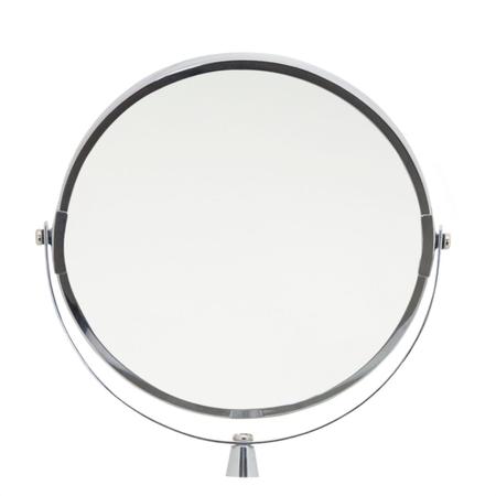 Imagem de Espelho De Aumento Articulado Para Parede Giratório Inox