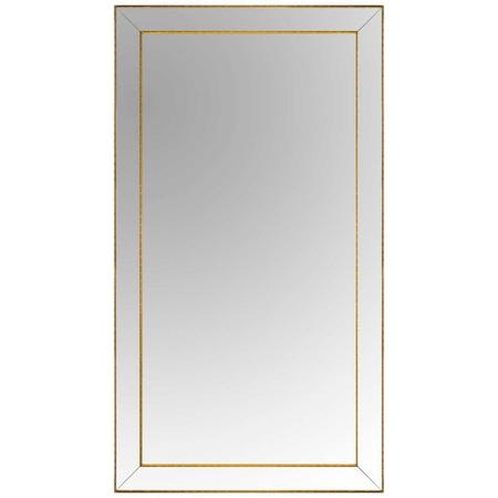 Imagem de Espelho de Chão com Bordas Molduras Moderno 120x220cm Decore Pronto