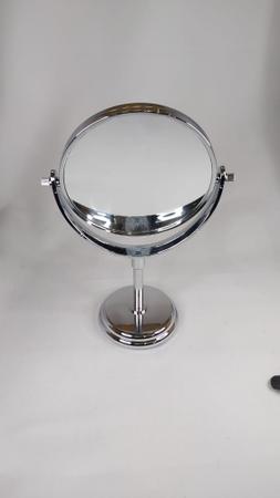 Espelho de Mesa Cromado Giratório 360 para Maquiagem Zoom 3x - Best -  Espelho para Maquiagem / de Aumento - Magazine Luiza