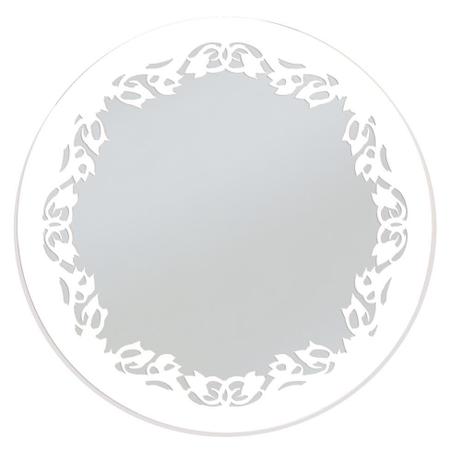 Imagem de Espelho De Parede 13273B Branco 70x70 Art Shop