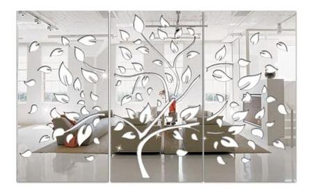 Imagem de Espelho Decorativo Árvore Primavera Em Acrílico Sala Quarto