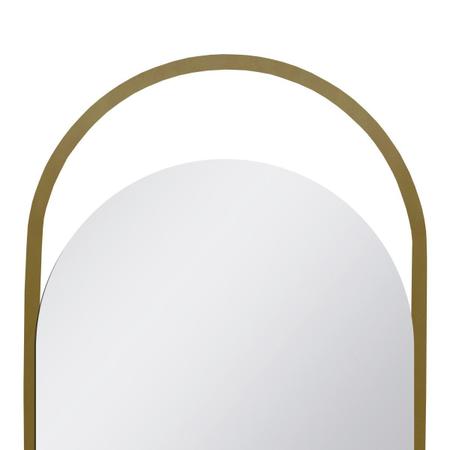 Imagem de Espelho Decorativo Chão Portal Fit Dourado 150X43Cm Oblongo