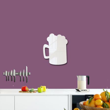 Espelho Decorativo Chopp - QCola Imagem de Espelho Decorativo Chopp