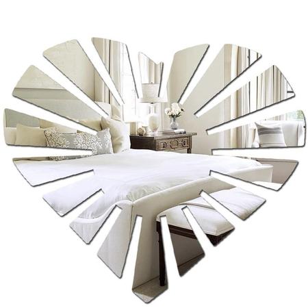 Imagem de Espelho Decorativo Decoração Coração Amor Presente