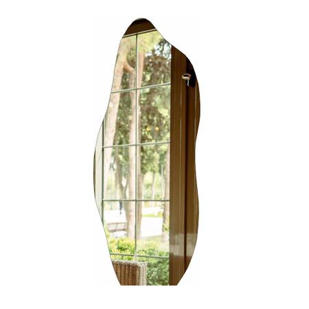 Imagem de Espelho Grande Corpo Inteiro 150x60 170x70 Modelos Variados Orgânico Oval Retangular Quarto Sala Banheiro Hall Moderno