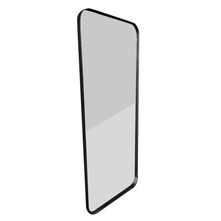 Imagem de Espelho Grande Corpo Inteiro de Parede Moldura Aço 170x70cm Rei dos Vidros