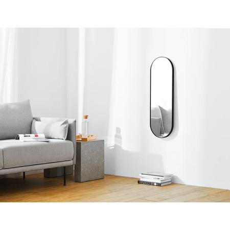 Imagem de Espelho grande oval 115x50 decorativo - moldura em metal várias cores 