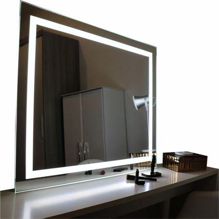 Imagem de Espelho Maquiagem Retroiluminado LED embutido 4000K 80x60 CM