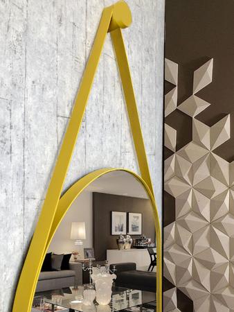 Imagem de Espelho Oval Decorativo Moderno Quarto
