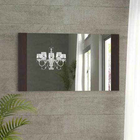 Imagem de Espelho Para Banheiro Grande 90x70cm Decorativo Retangular