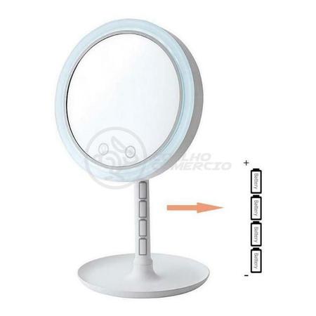 Espelho Maquiagem De Mesa Com 16 Luz Led Reguláveis - ESPELHOLED - Espelho  para Maquiagem / de Aumento - Magazine Luiza