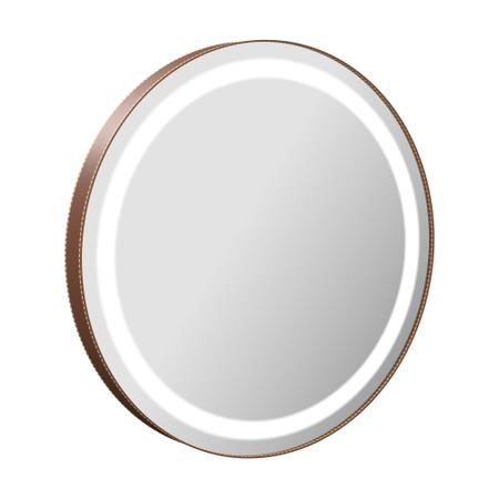 Imagem de Espelho Redondo Com Iluminação LED 4000K 62cm - Caramelo - Garbo&Aloísio