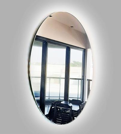 Imagem de Espelho Redondo Decorativo com LED - 40x40cm