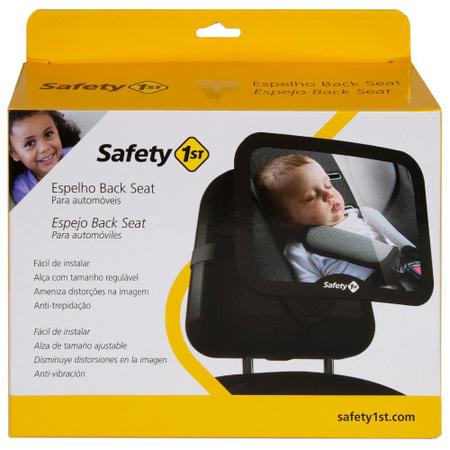 Espelho Retrovisor Bebê Para Banco Traseiro do Carro Safety - Safety 1st -  Espelho Retrovisor para Bebê - Magazine Luiza