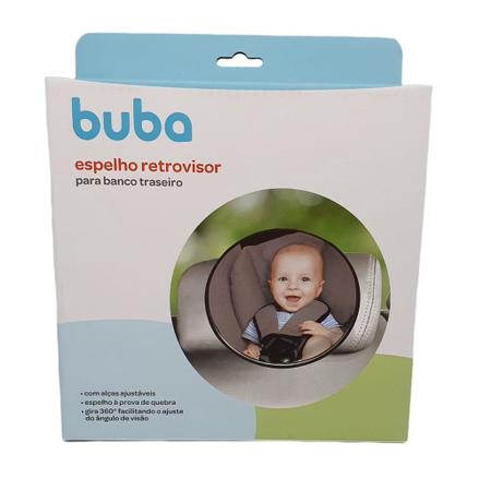 Espelho retrovisor de carro para bebe encosto banco traseiro buba antiqueda  - Espelho Retrovisor para Bebê - Magazine Luiza